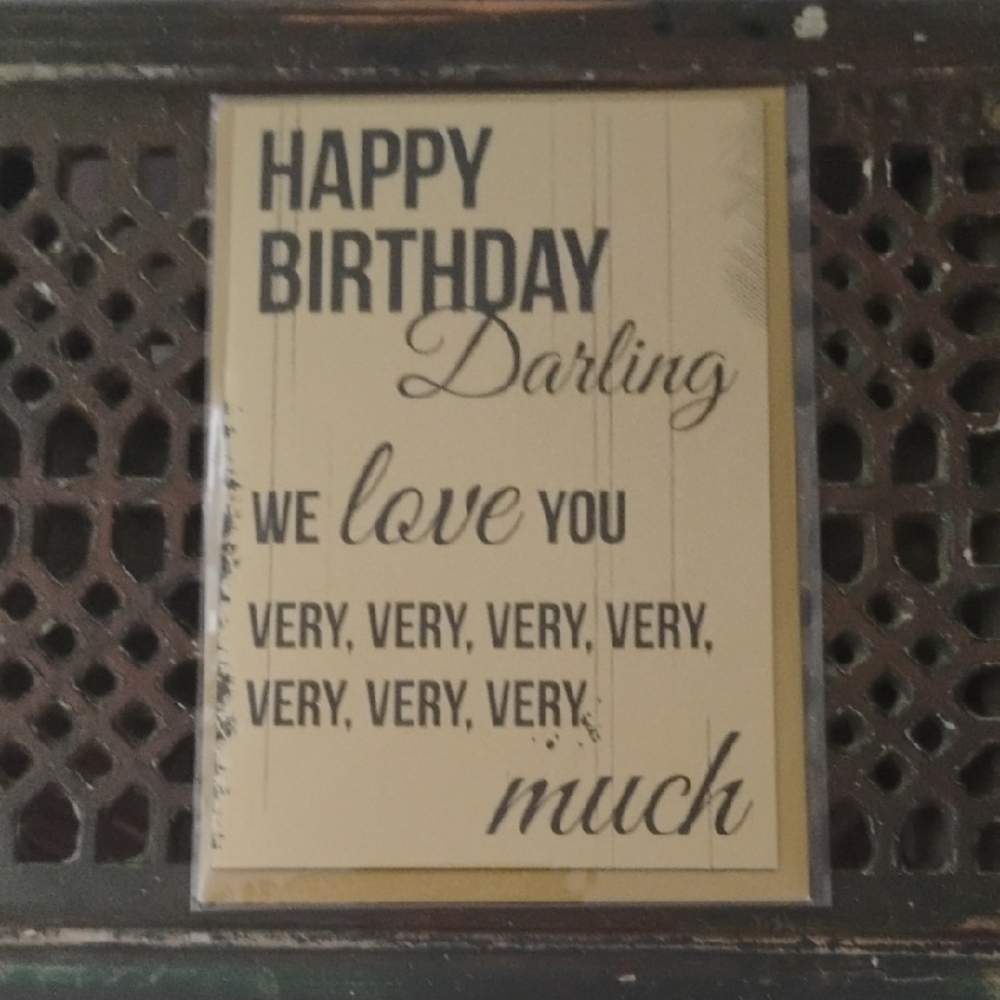 Super Cool Cards | Bright Eyes Lyric Inspired Birthday Card | NWOT